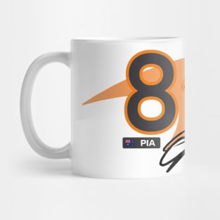 Formula 1 - Oscar Piastri Number. Mug